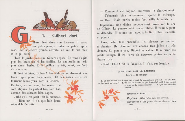 Petit Gilbert - 1ère lecture courante